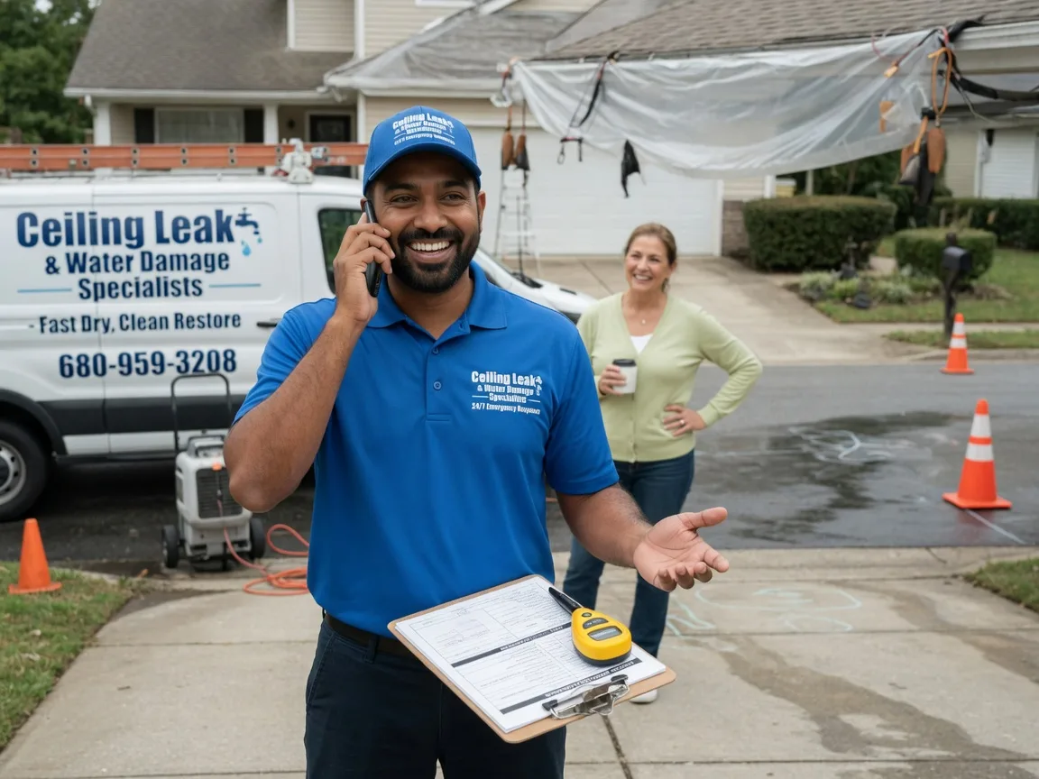 Ceiling Leak Cleanup Helena West Helena, AR FAQs